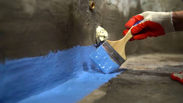 SJ Waterproofing Pros commercial waterproofing team near Bumpass, VA